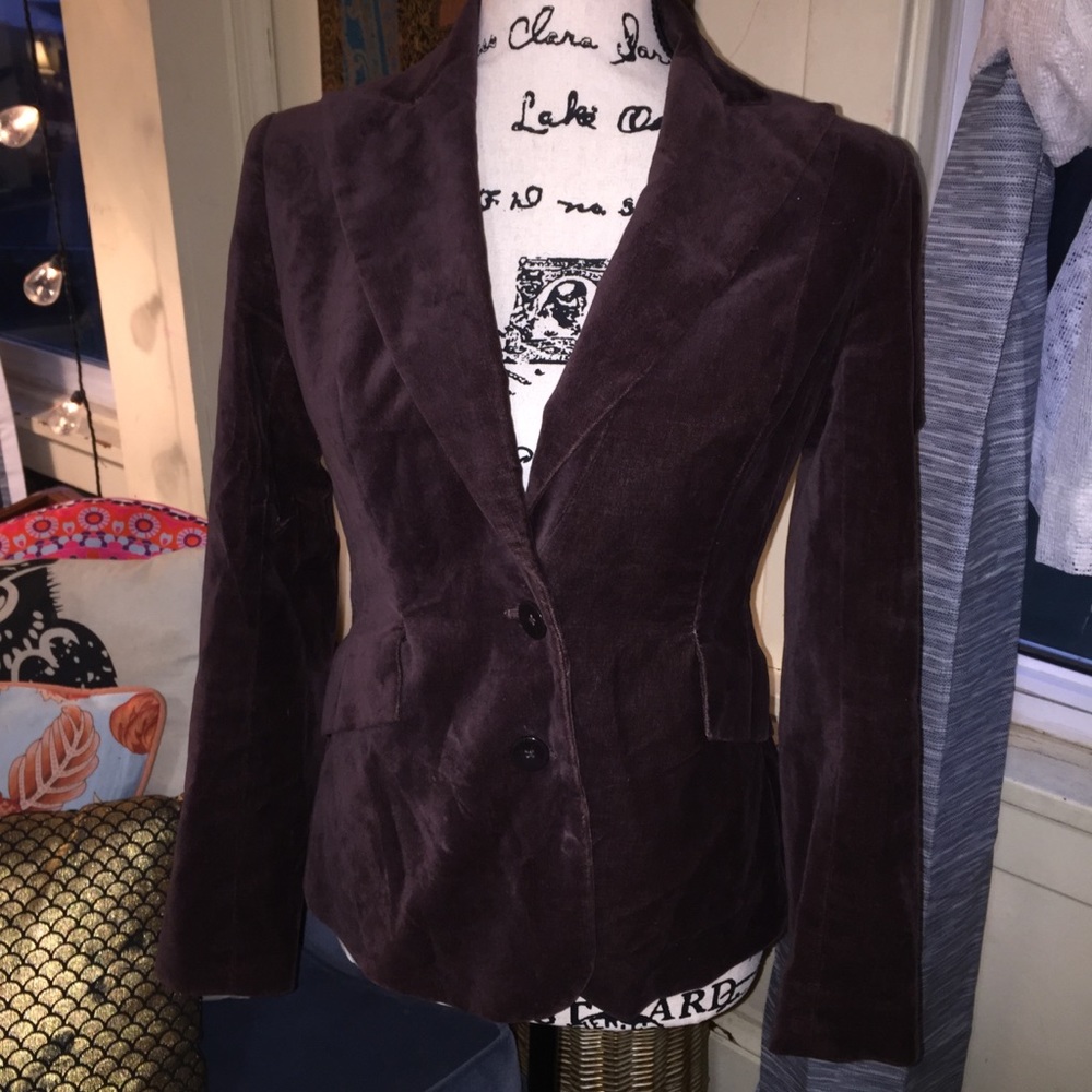 Velour Body By Victoria Blazer